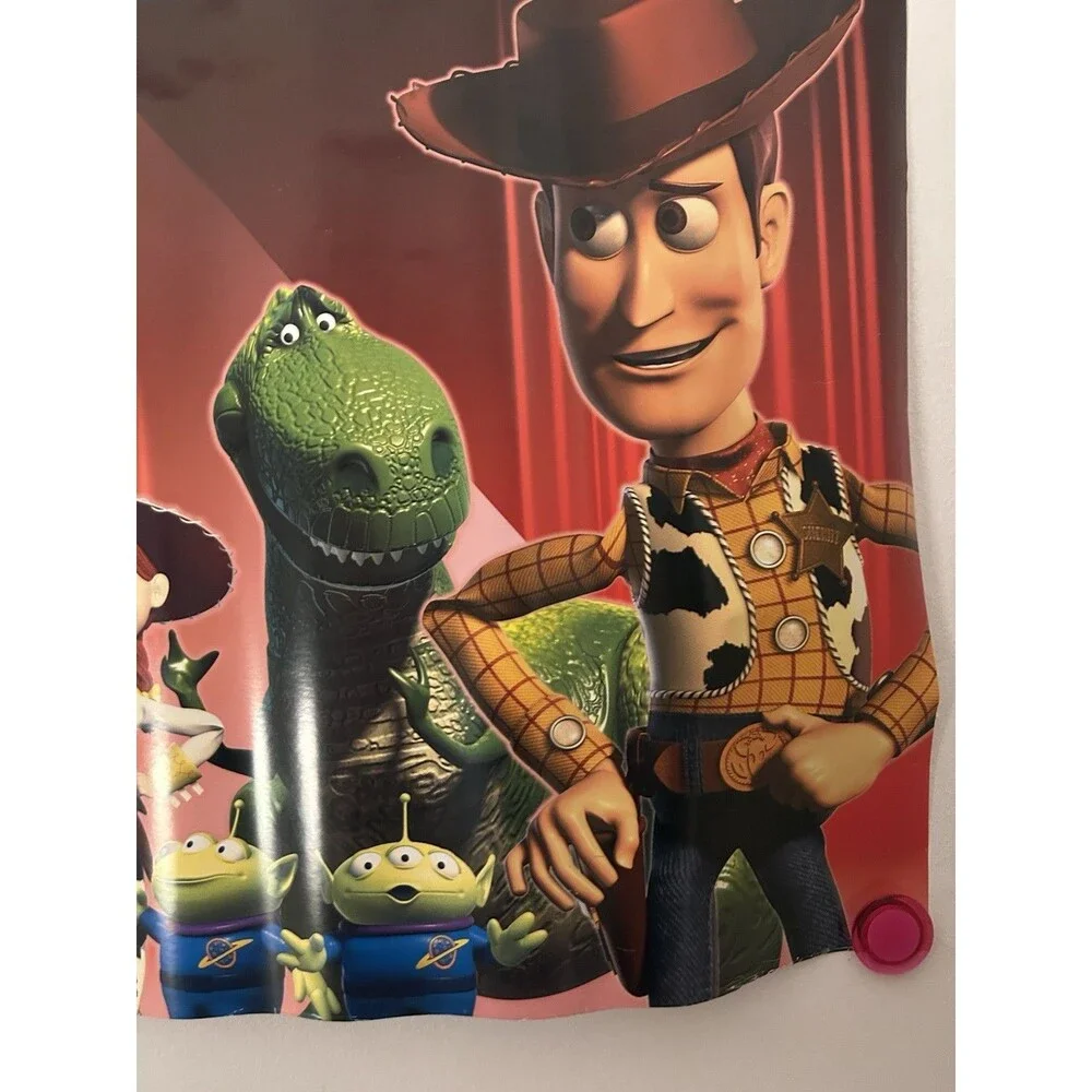 Vintage Toy Story Original Movie Poster Early 2000s Movie Merch 24x36 Inch